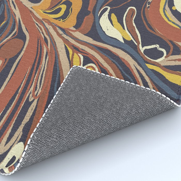 Retro marble #3 Rug Gallery Image 4