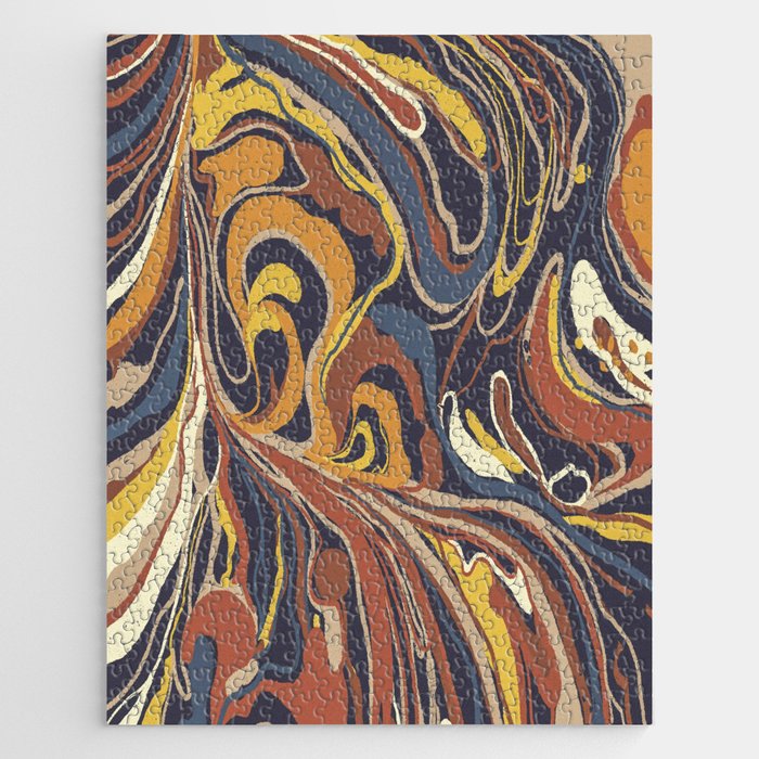 Retro marble #3 Jigsaw Puzzle Gallery Image 1
