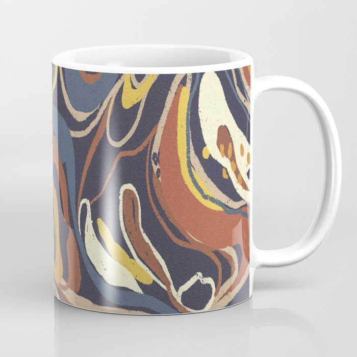 Retro marble #3 Coffee Mug Gallery Image 1