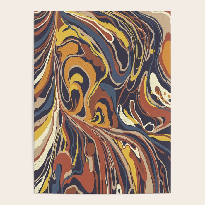 Retro marble #3 Poster Gallery Image 4