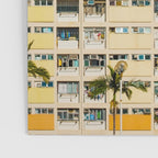 Colorful building Facade in Hong Kong - pastel color - Basketball court, Hongkong Poster Gallery Image 3