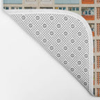 Colorful building Facade in Hong Kong - pastel color - Basketball court, Hongkong Bath Mat Gallery Image 2