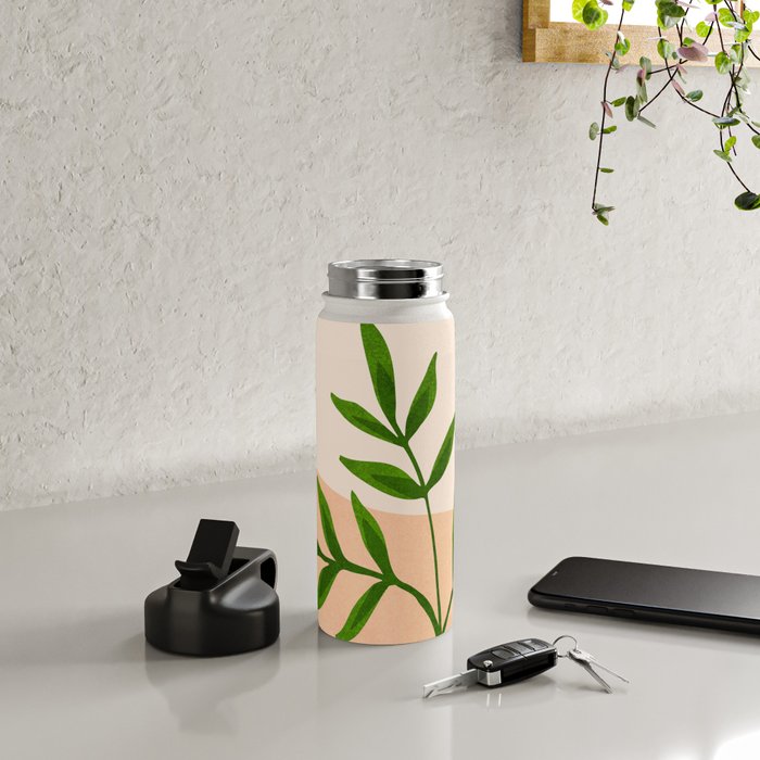 Summer Daze Botanical Still Life Water Bottle Gallery Image 4