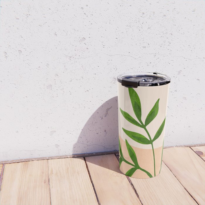 Summer Daze Botanical Still Life Travel Mug Gallery Image 4