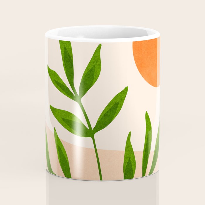 Summer Daze Botanical Still Life Coffee Mug Gallery Image 4