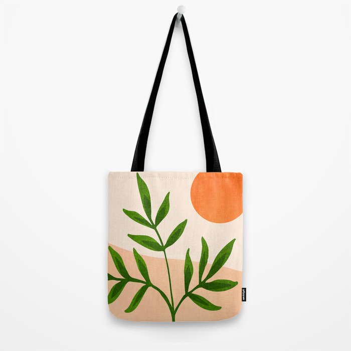 Summer Daze Botanical Still Life Tote Bag Gallery Image 2