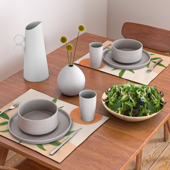 Summer Daze Botanical Still Life Placemat Gallery Image 2