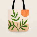 Summer Daze Botanical Still Life Tote Bag Gallery Image 1