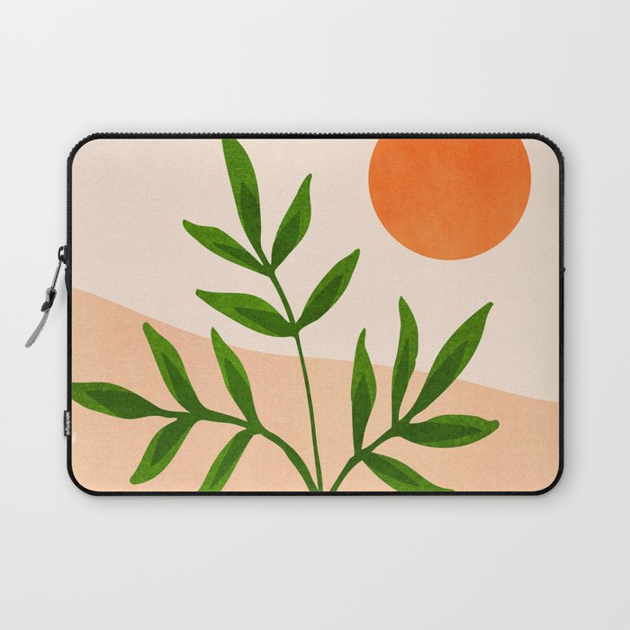Summer Daze Botanical Still Life Laptop Sleeve Gallery Image 1
