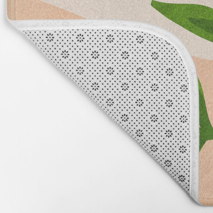 Summer Daze Botanical Still Life Bath Mat Gallery Image 2