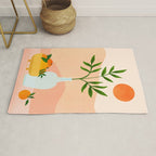 Summer Daze Botanical Still Life Rug Gallery Image 1