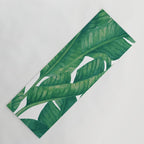 Jungle Leaves Tropical Botanical Yoga Mat Gallery Image 1