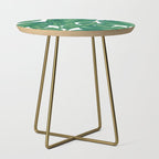 Jungle Leaves Tropical Botanical Side Table Gallery Image 1