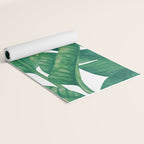 Jungle Leaves Tropical Botanical Yoga Mat Gallery Image 2