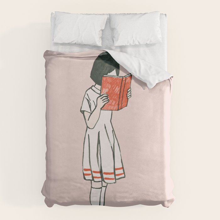 Avid reader Duvet Cover Gallery Image 1