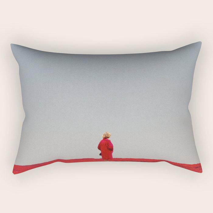 Everything was Red Rectangular Pillow Gallery Image 1