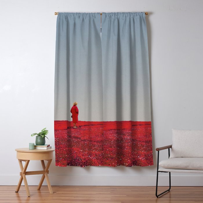 Everything was Red Window Curtain Gallery Image 5