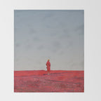 Everything was Red Throw Blanket Gallery Image 2