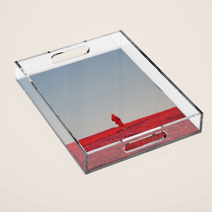 Everything was Red Acrylic Tray Gallery Image 1