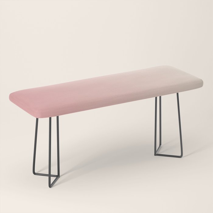 Pink Blush Ombre Bench Gallery Image 1