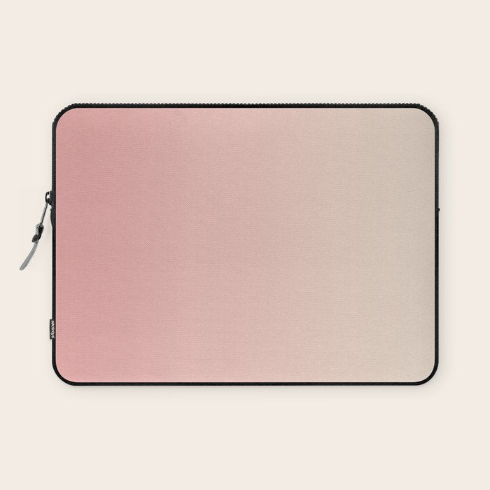 Pink Blush Ombre Laptop Sleeve Gallery Image 1