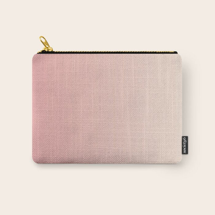 Pink Blush Ombre Carry All Pouch Gallery Image 1