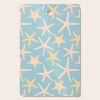 Vintage marine starfish sea animal pattern Cutting Board Gallery Image 1