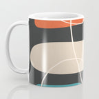 Minimal Colorful Abstract Shapes 4 Coffee Mug Gallery Image 3