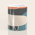 Minimal Colorful Abstract Shapes 4 Coffee Mug Gallery Image 4