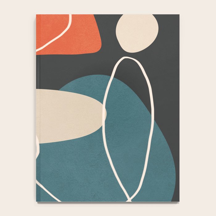 Minimal Colorful Abstract Shapes 4 Notebook Gallery Image 4