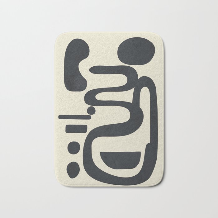 Abstract Colorful Setting 7 Bath Mat Gallery Image 1