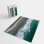 Aerial Coastlines - Modern Ocean Photography Print Jigsaw Puzzle Gallery Image 2
