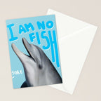 I am no fish Stationery Card Gallery Image 2