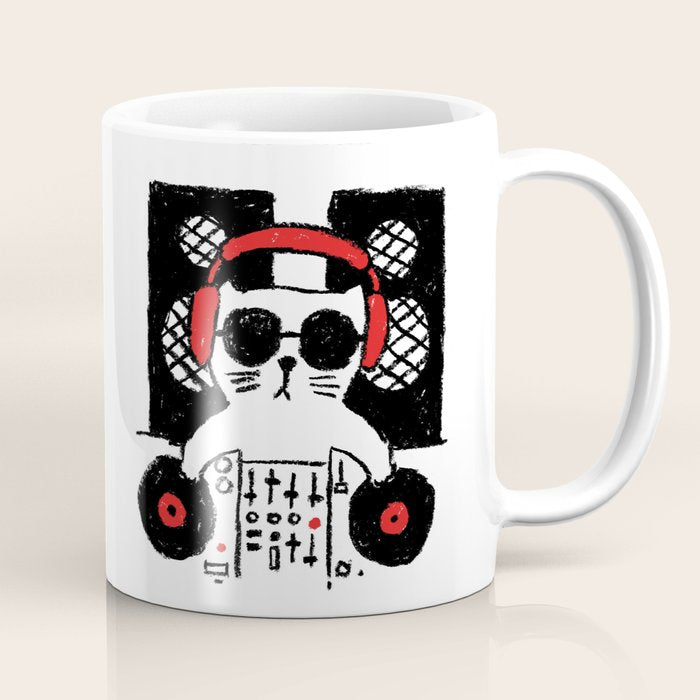 Hey DJ Coffee Mug Gallery Image 1