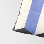 Geometric Vase - White Blue on Dark Pillow Sham Gallery Image 4