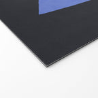 Geometric Vase - White Blue on Dark Welcome Mat Gallery Image 2