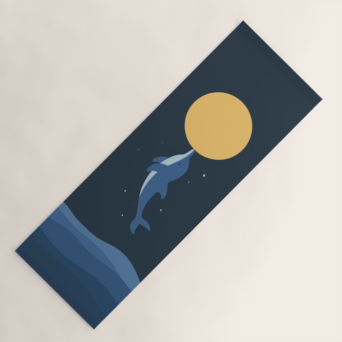 Kiss The Moon Yoga Mat Gallery Image 1