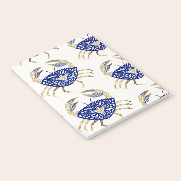Crab - Navy & Gold Notebook Gallery Image 1