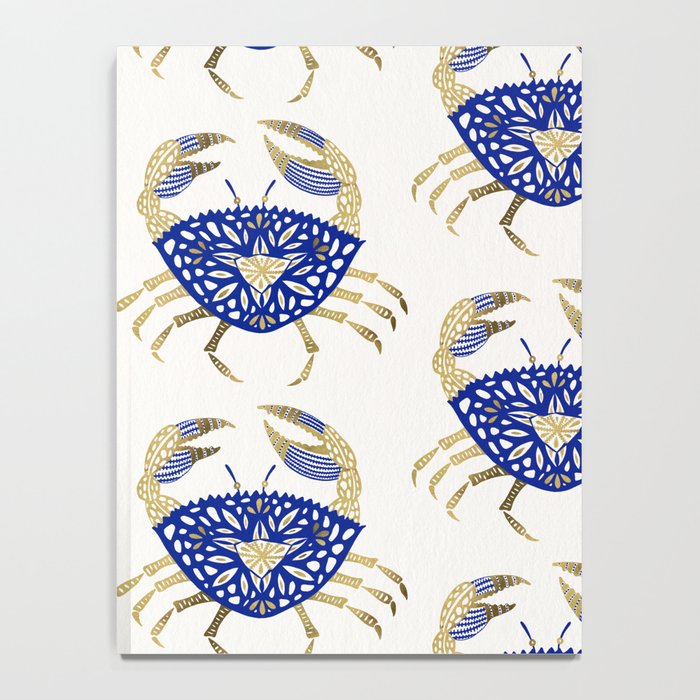 Crab - Navy & Gold Notebook Gallery Image 4