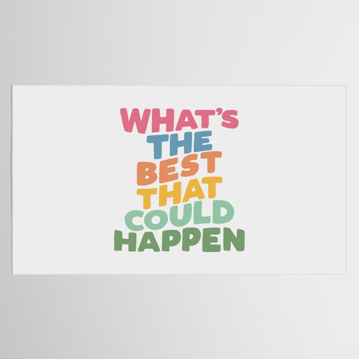What's The Best That Could Happen Tablecloth Gallery Image 2