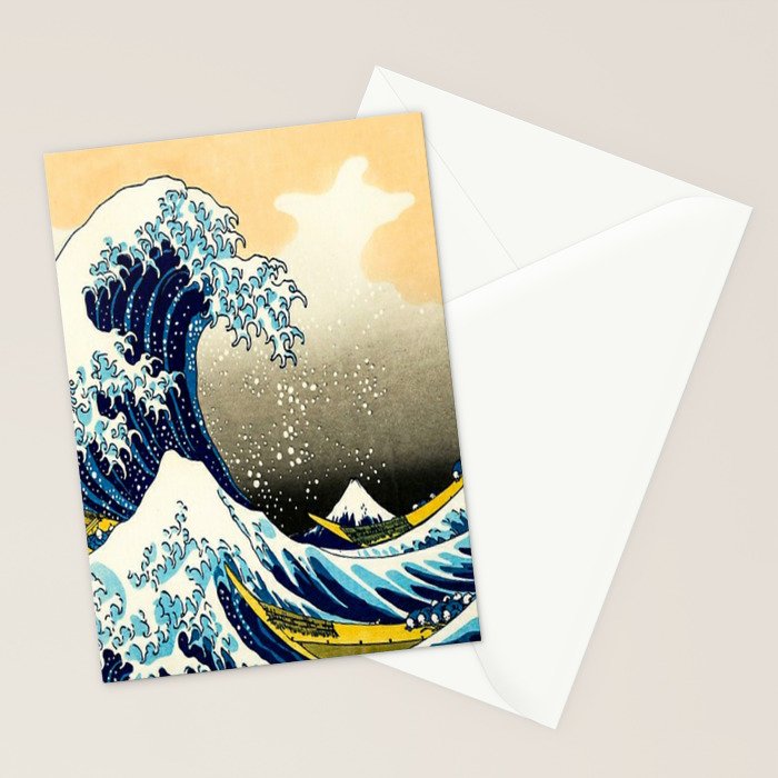 The Great Wave Off Kanagawa,No.3, Stationery Card Gallery Image 2