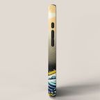 The Great Wave Off Kanagawa,No.3, iPhone Case Gallery Image 2