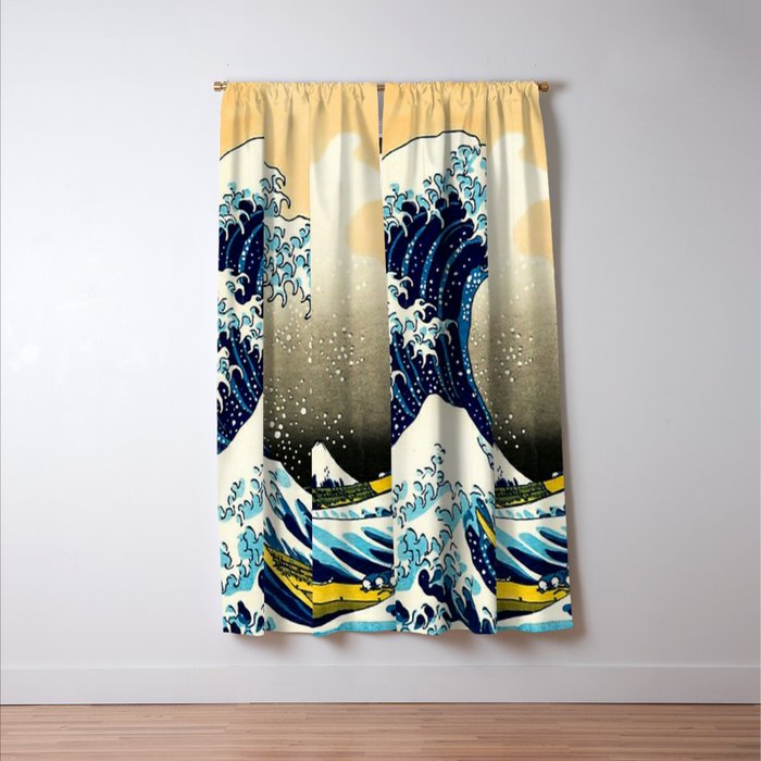 The Great Wave Off Kanagawa,No.3, Window Curtain Gallery Image 3