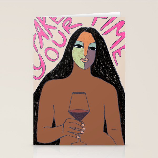 take your time Stationery Card Gallery Image 1