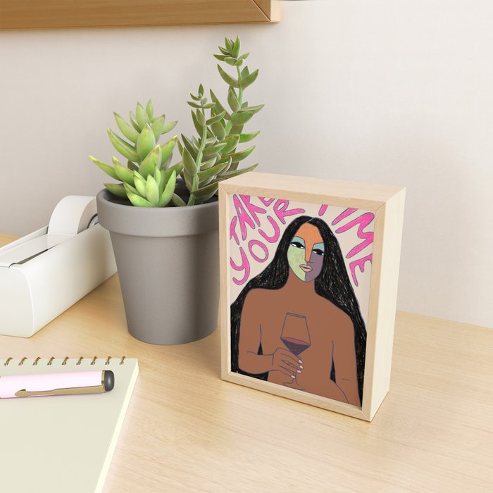 take your time Mini Art Print Gallery Image 2