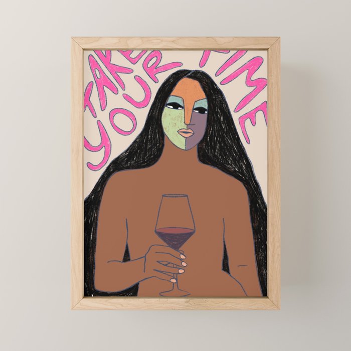 Take Your Time Mini Art Print