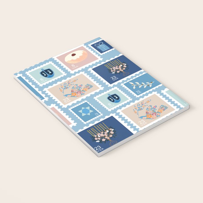 Hanukkah Stamps Notebook Gallery Image 3