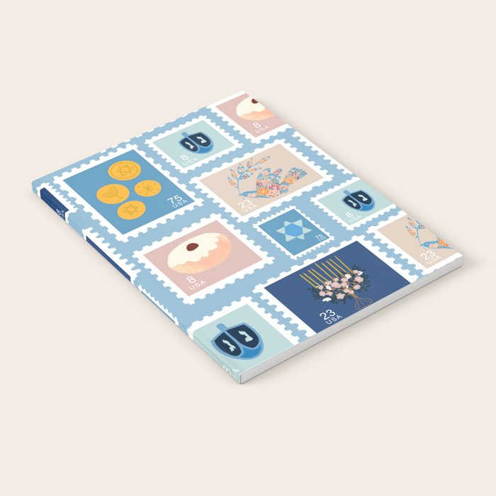 Hanukkah Stamps Notebook Gallery Image 2