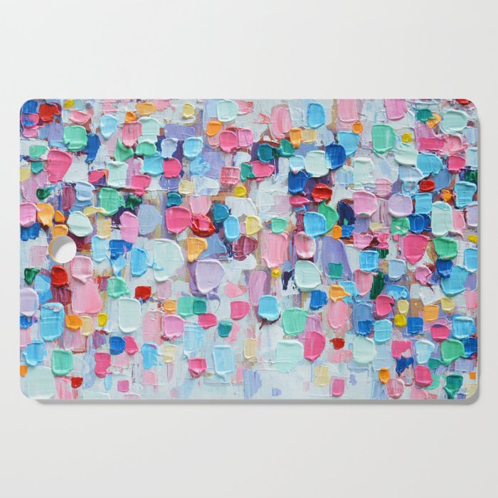 Rainbow Confetti Cutting Board Gallery Image 1