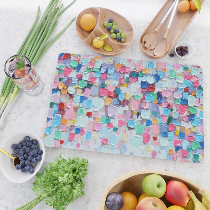 Rainbow Confetti Cutting Board Gallery Image 2
